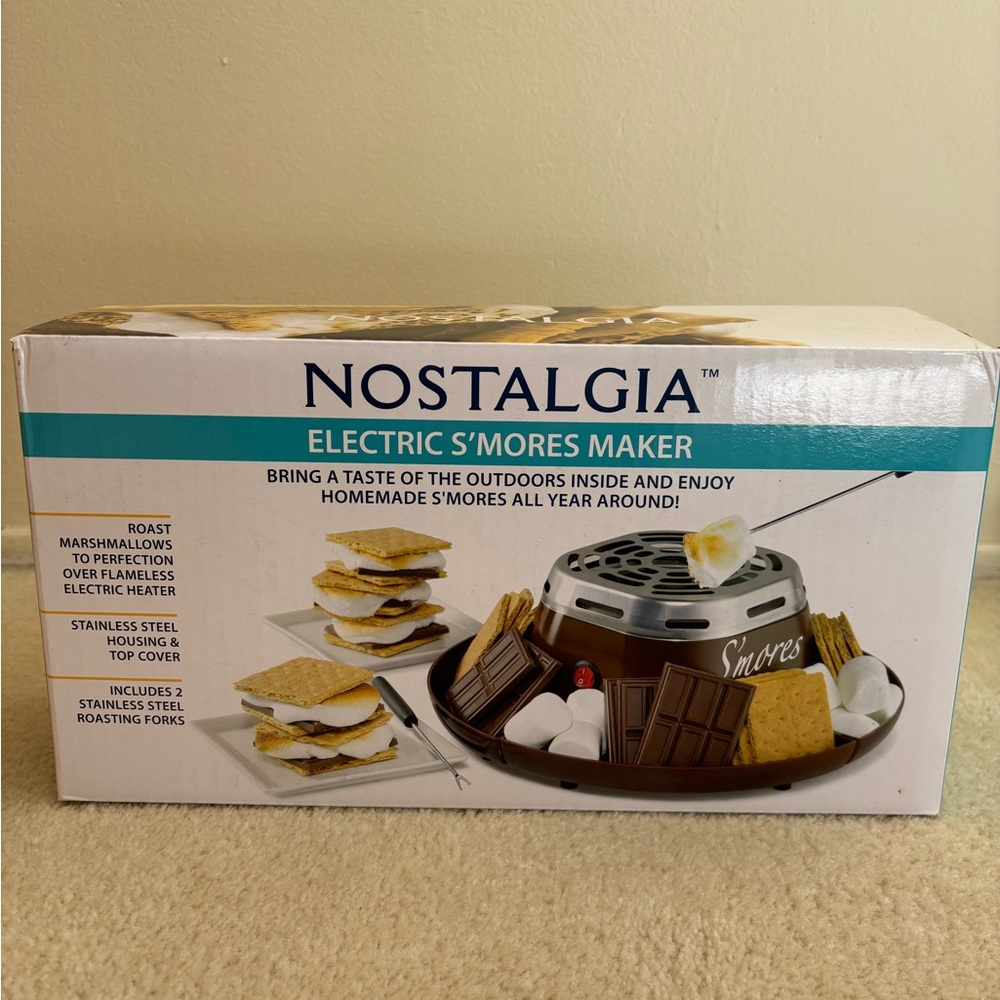 Electric s’mores maker